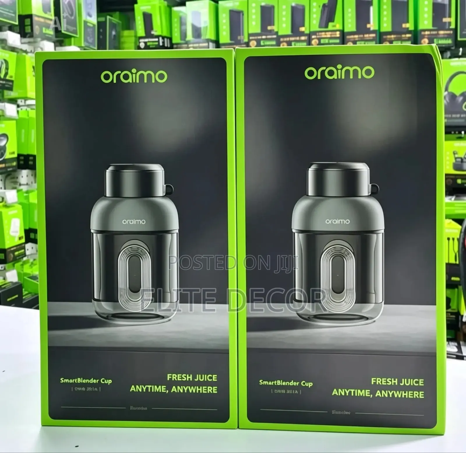 Oraimo Smart Blender Cup Omb-201a 1l Juice Blender