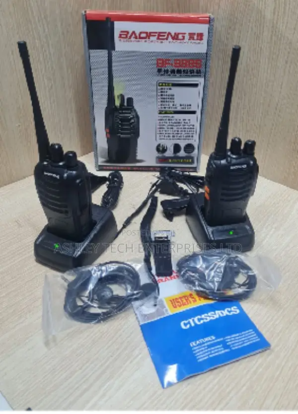 8w Baofeng Triple Power Radio - Dual Band VHF/Uhf