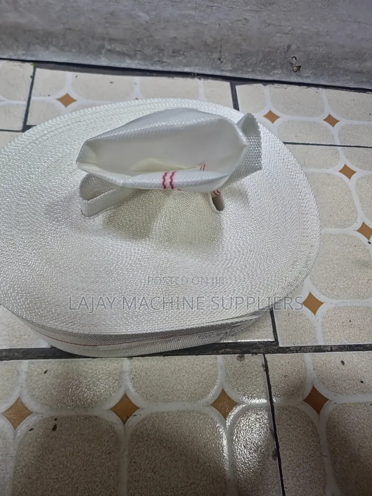3" × 50 M Canvas Delivery Pipe (Layflat Discharge Hose)