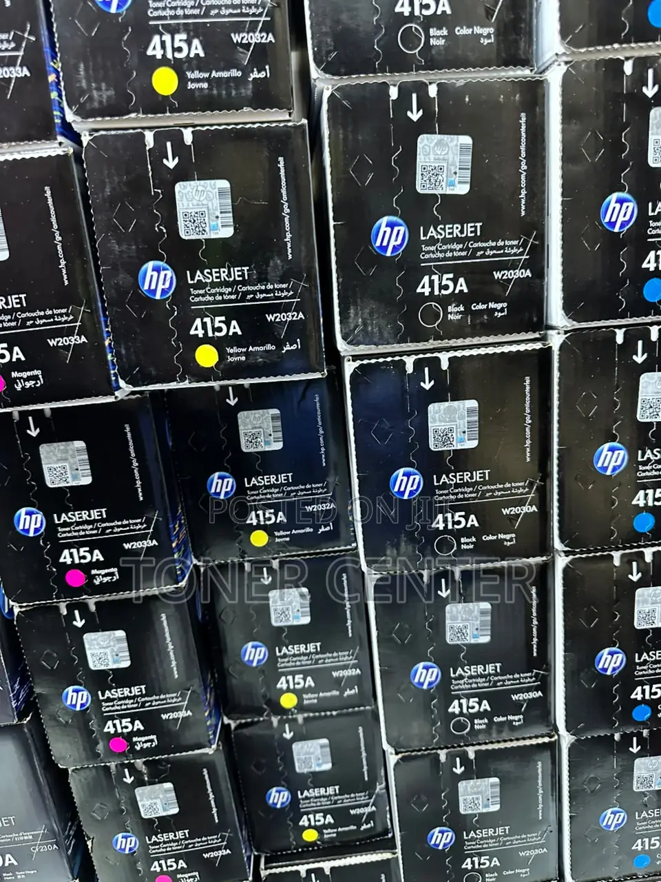 Brand New Hp 415a Yellow Original Toner Cartridge