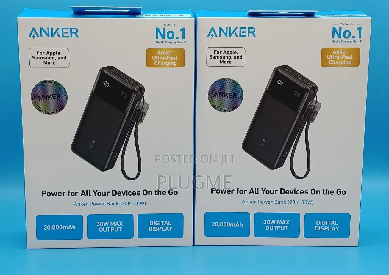 Anker Powercore 20000 Mah 30w Fast Charging Powerbank