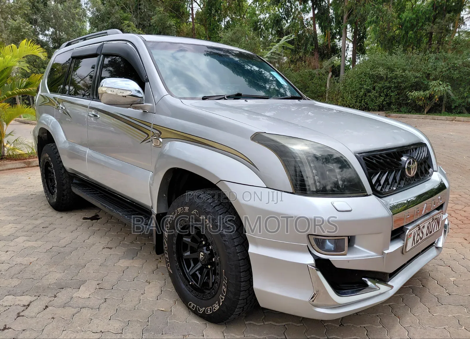 Toyota Land Cruiser Prado 2005 Silver