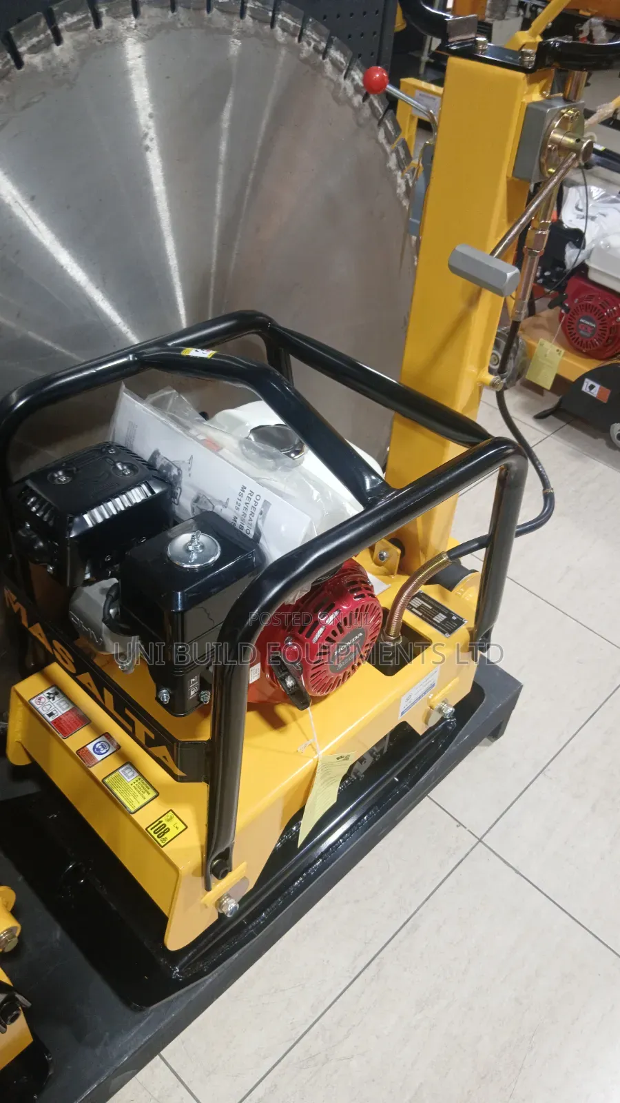 Reversible Soil Plate Compactor With Honda Gx200 Engine