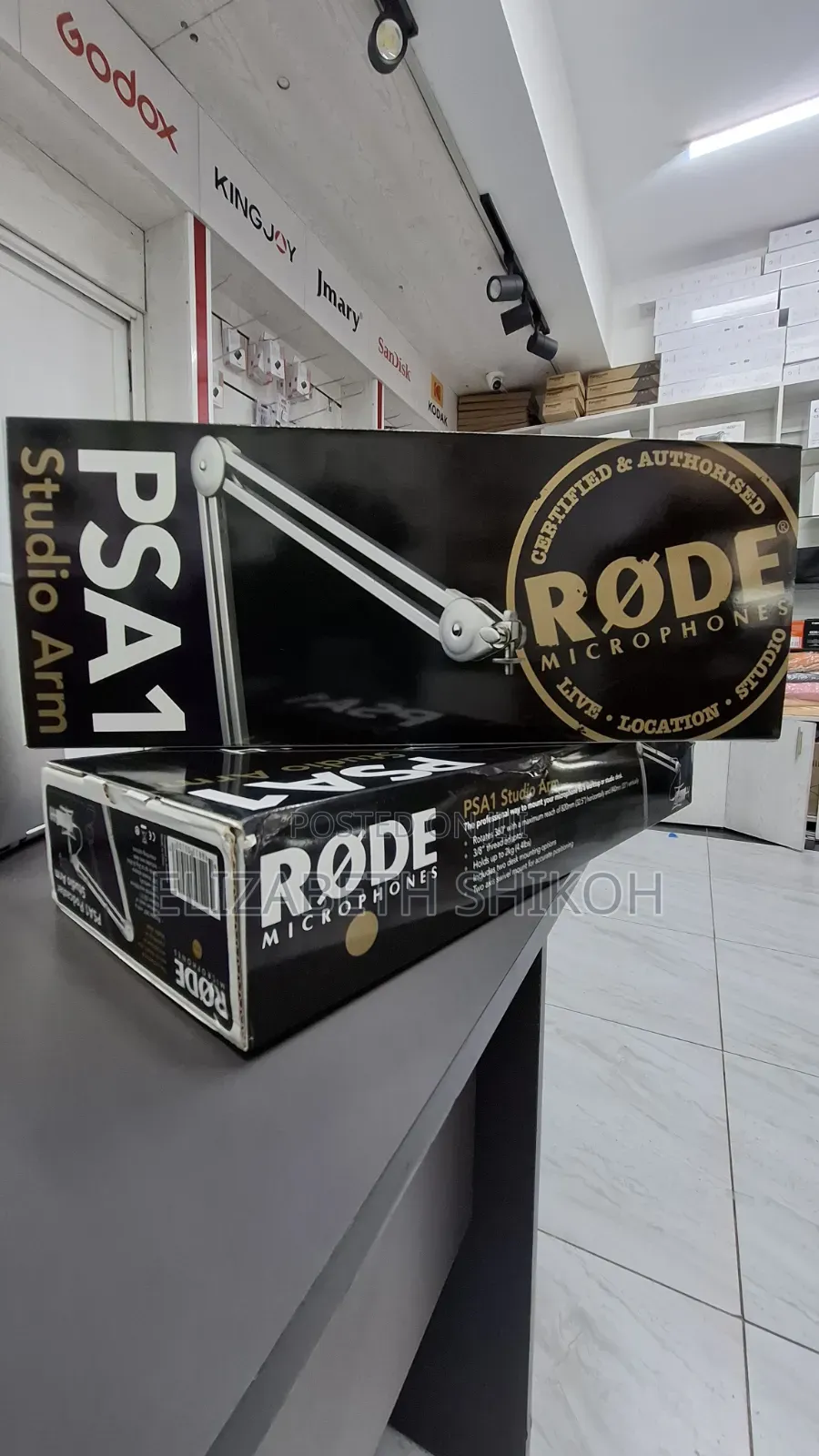 Rode Psa1 Studio Boom Arm for Broadcast Microphones