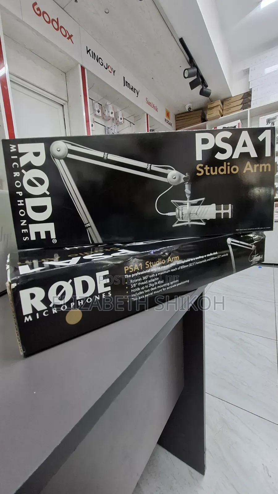 Rode Psa1 Studio Boom Arm for Broadcast Microphones