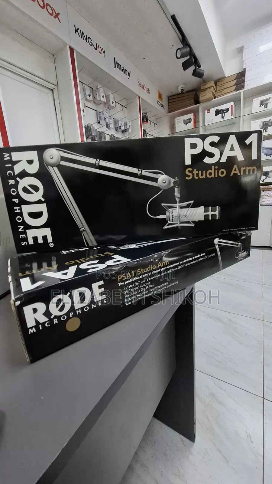 Rode Psa1 Studio Boom Arm for Broadcast Microphones