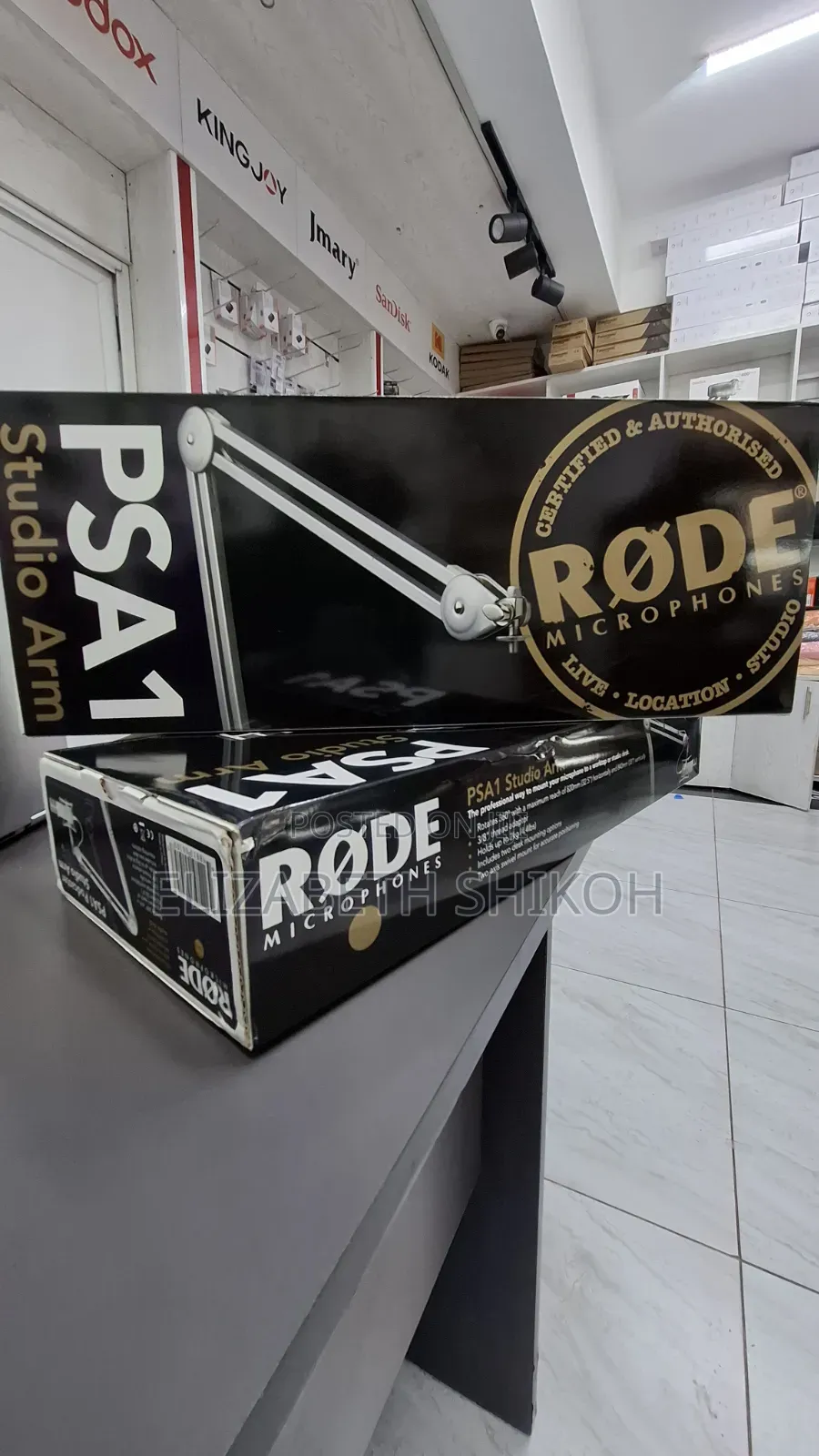 Rode Psa1 Studio Boom Arm for Broadcast Microphones