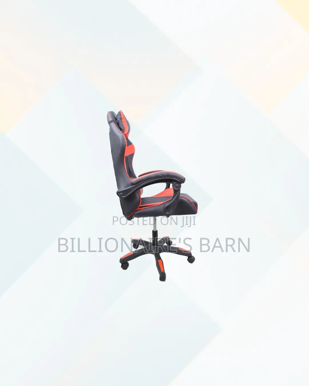 Practical Red Racing Gaming Chair Ergonomic Support for Game Comfort