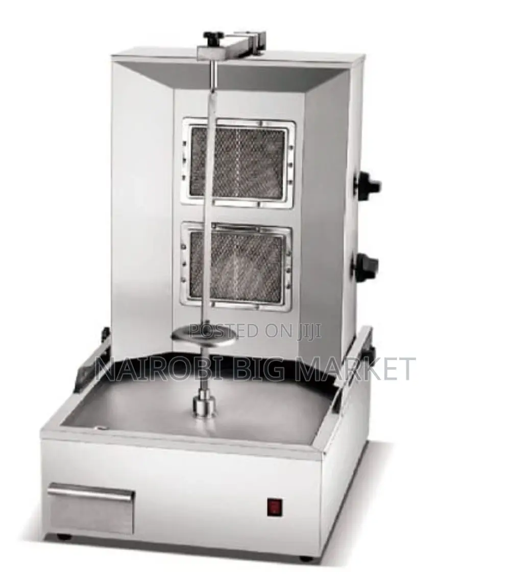 Commercial Gas Shawarma Machine 2 Burner