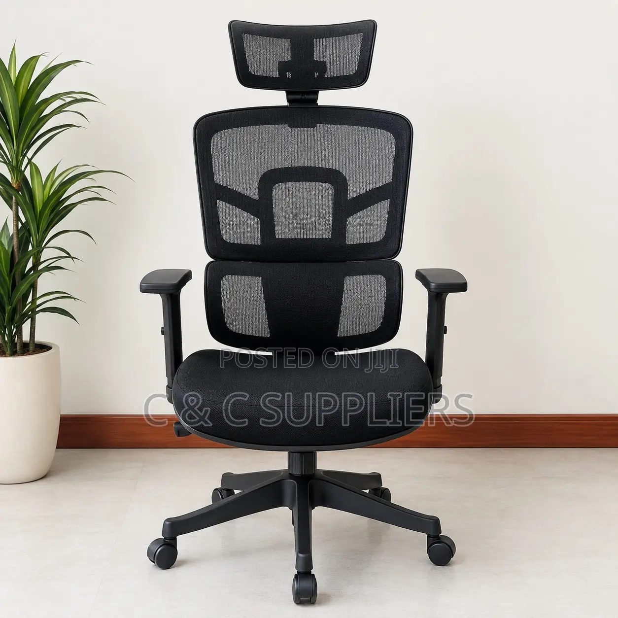 High Back Breathable Orthopedic Office Chair