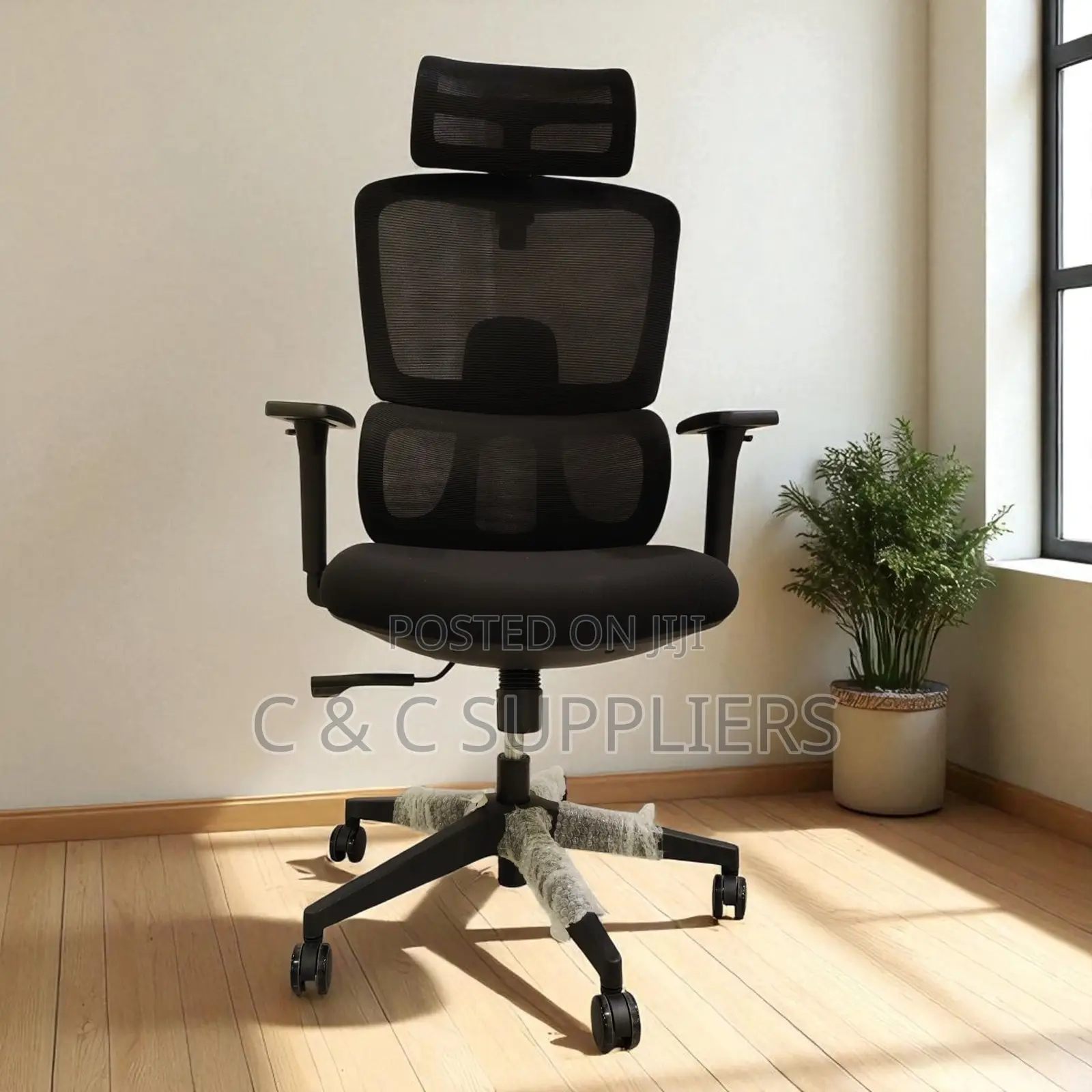 High Back Breathable Orthopedic Office Chair
