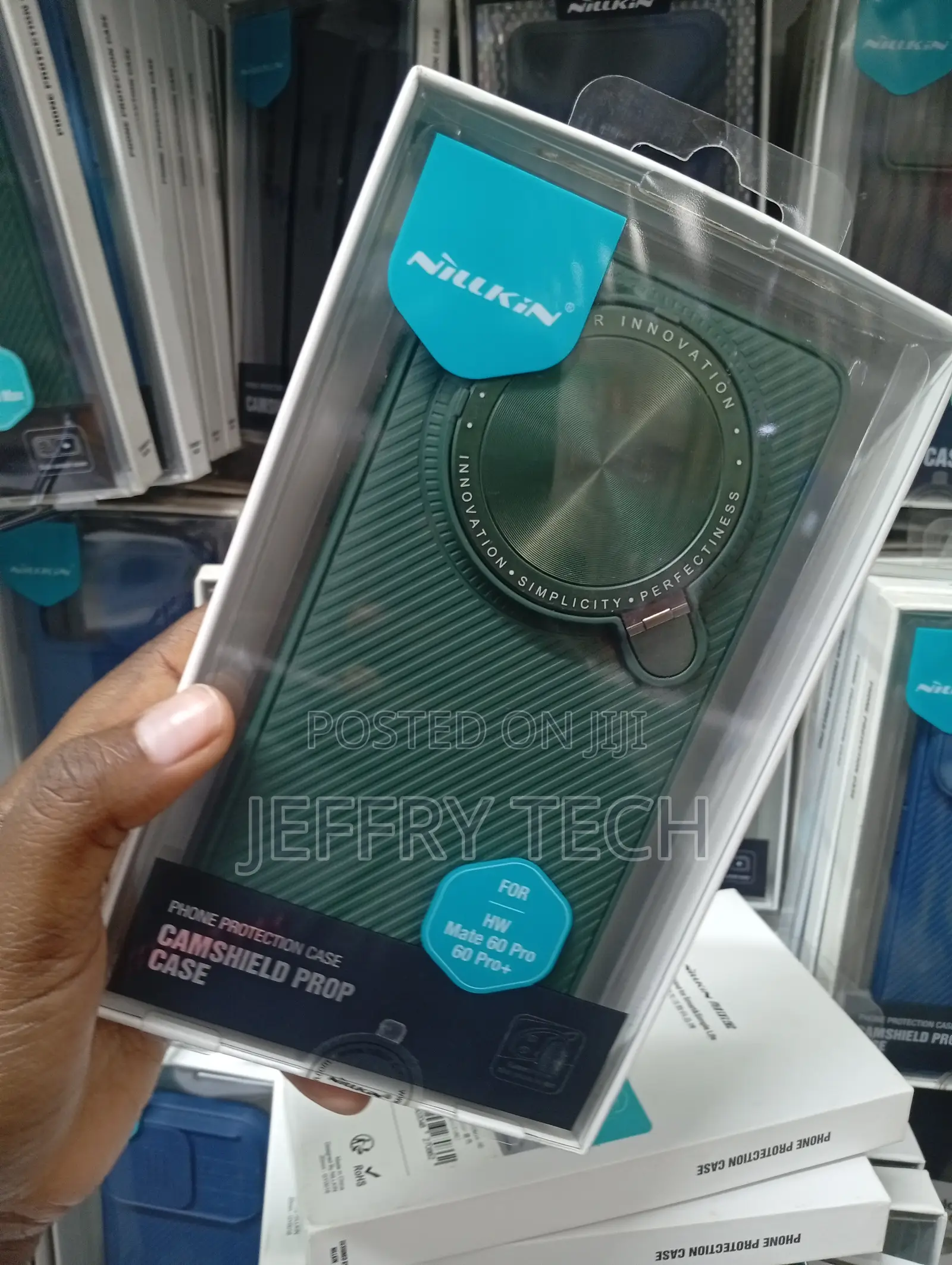 Nillkin Camshield Prop Case in Green Designed for the Huawei Mate
