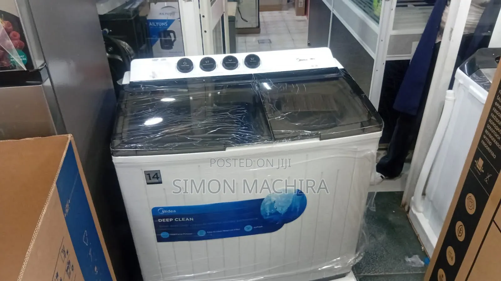 Midea 10kg Twin Tub Washing Machine