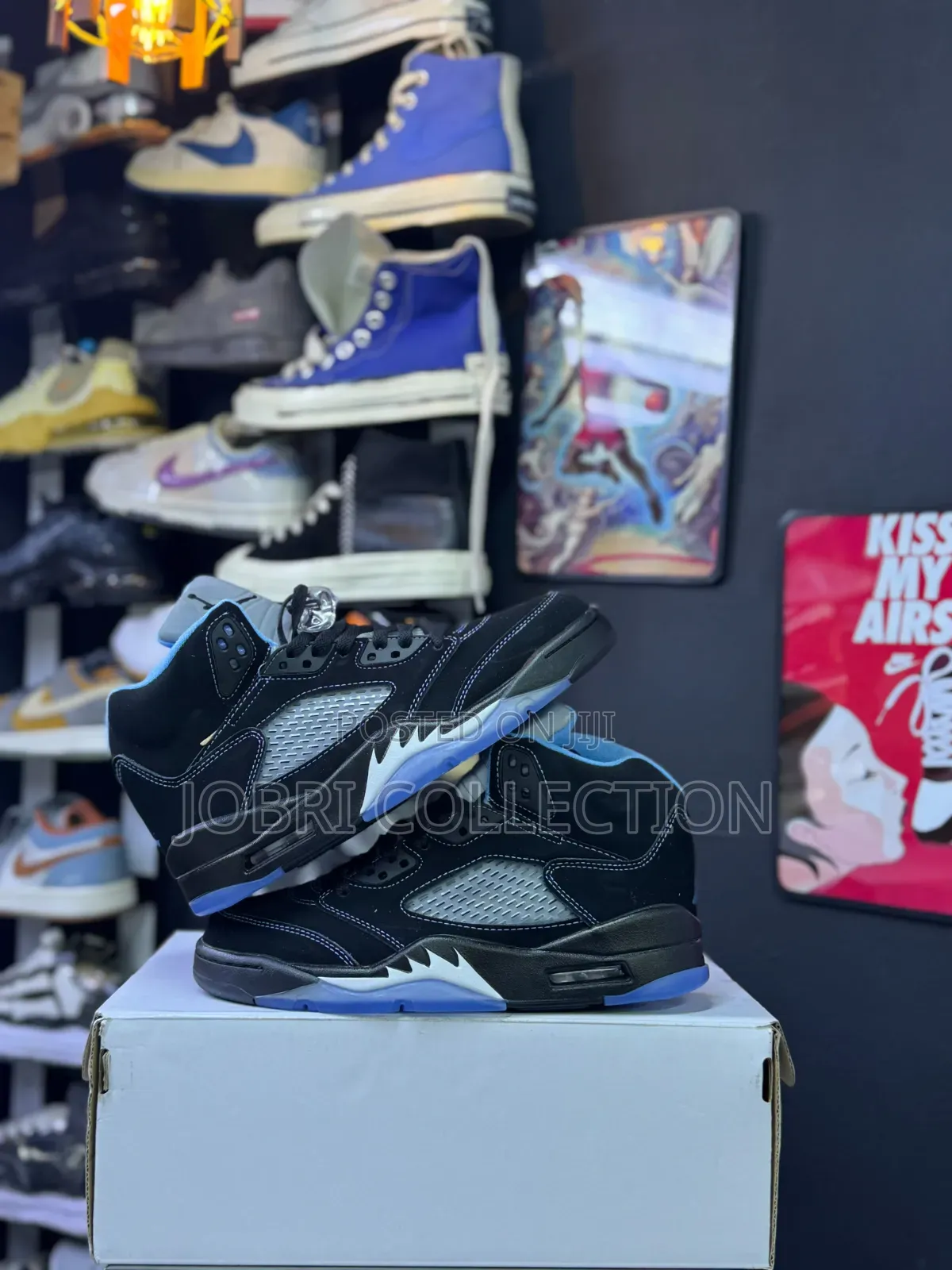 Nike Air Jordan 5 Retro Se "Black Carolina" Sneakers