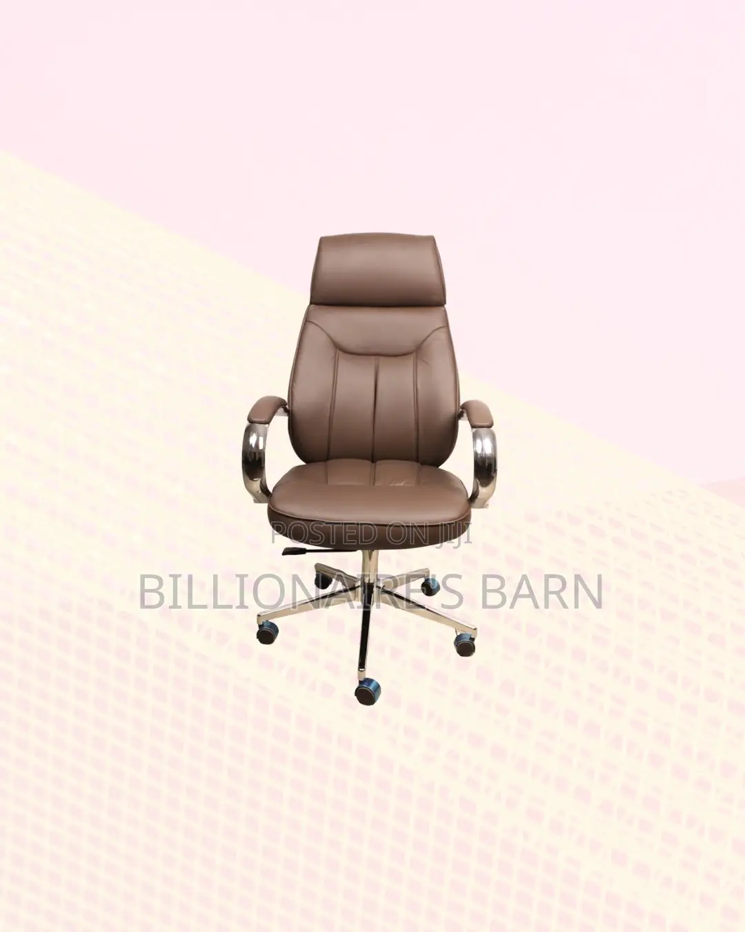 Practical Executive Leather Chair High Back for Fast Paced Workdays