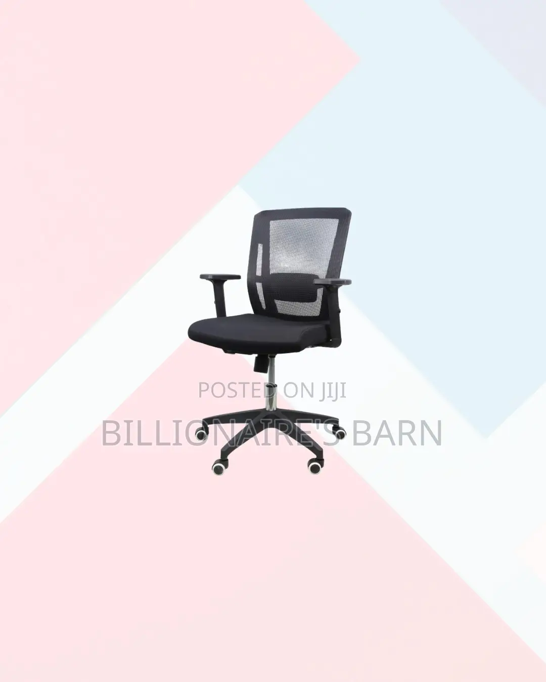 Practical Barn Origin Chair Mid Back Nylon for Fast Paced Workdays