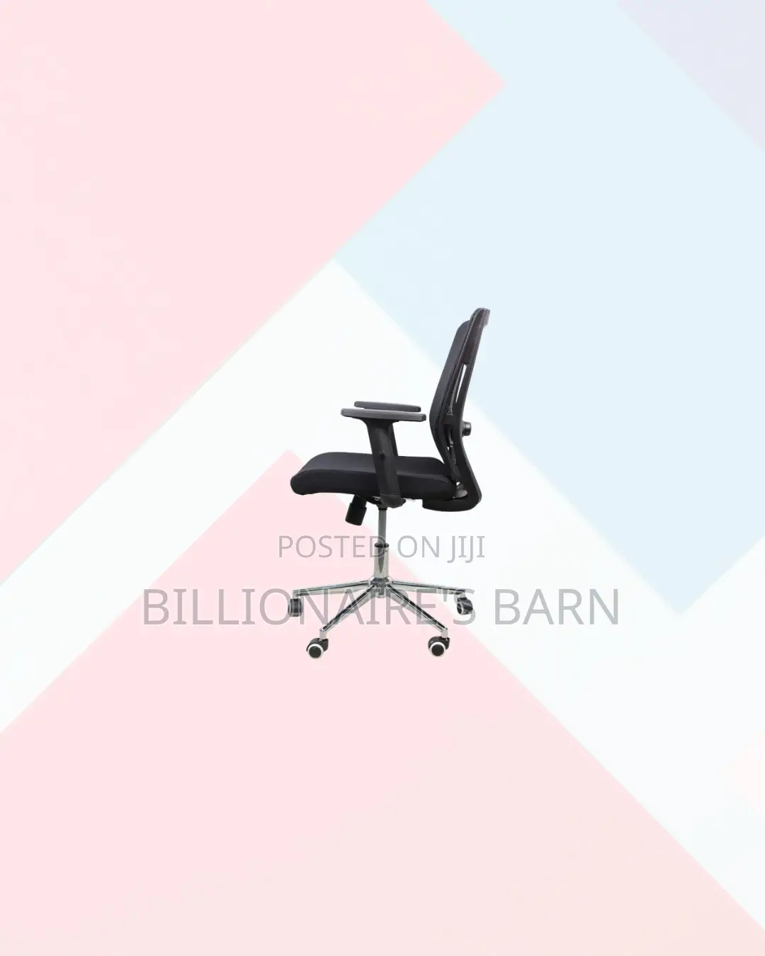 Practical Barn Origin Chair Mid Back Chrome for Fast Paced Workdays
