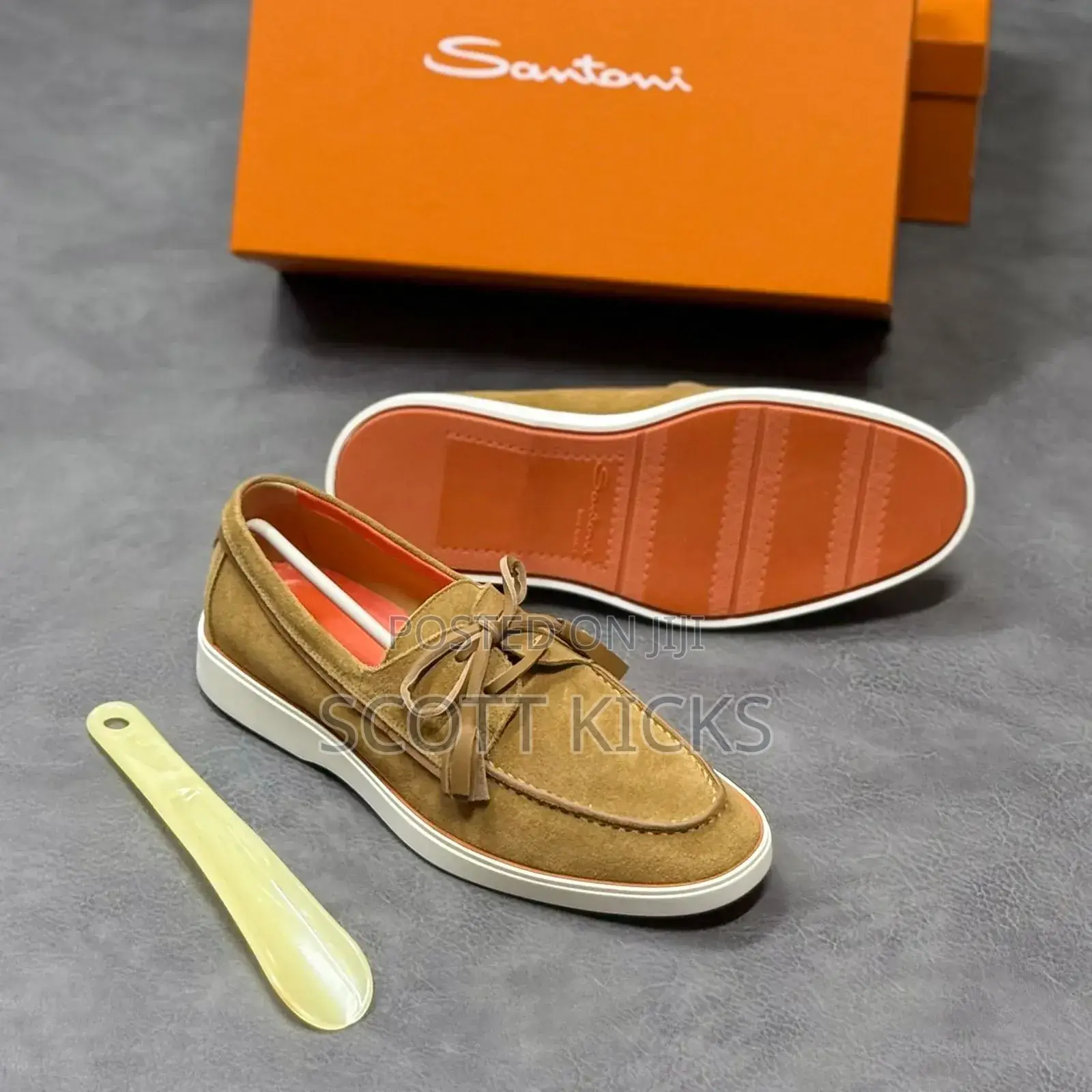 Santoni Quality Loafers Boxed