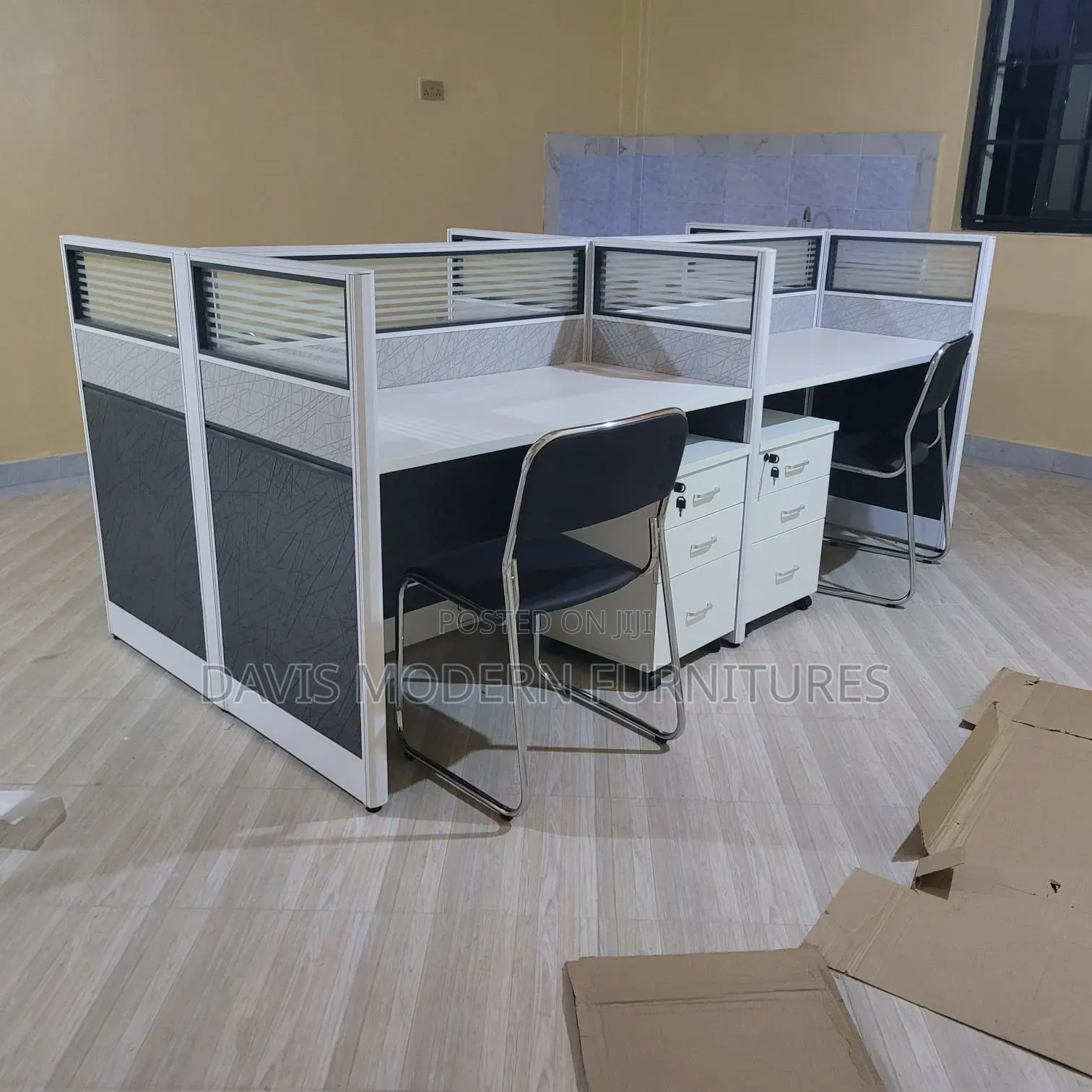 Back-to-Back Office Workstation