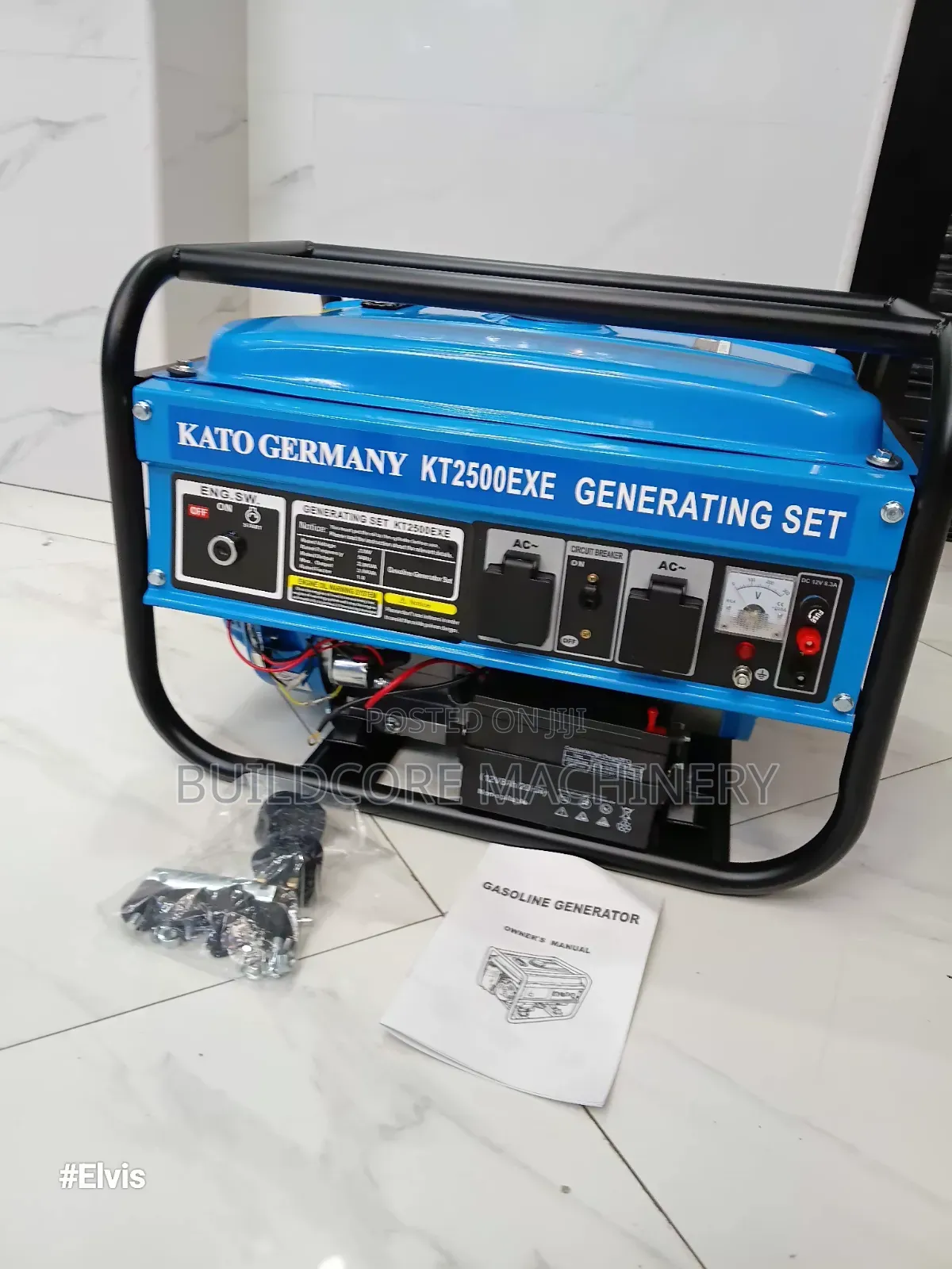 3.5kva Kato Germany Keystart Power Generator