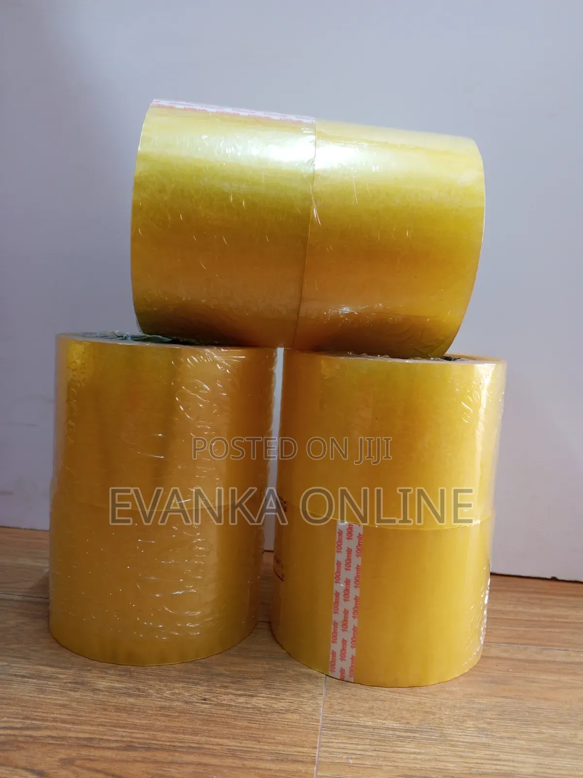 Clear Yellow Tape - 72mmx100m