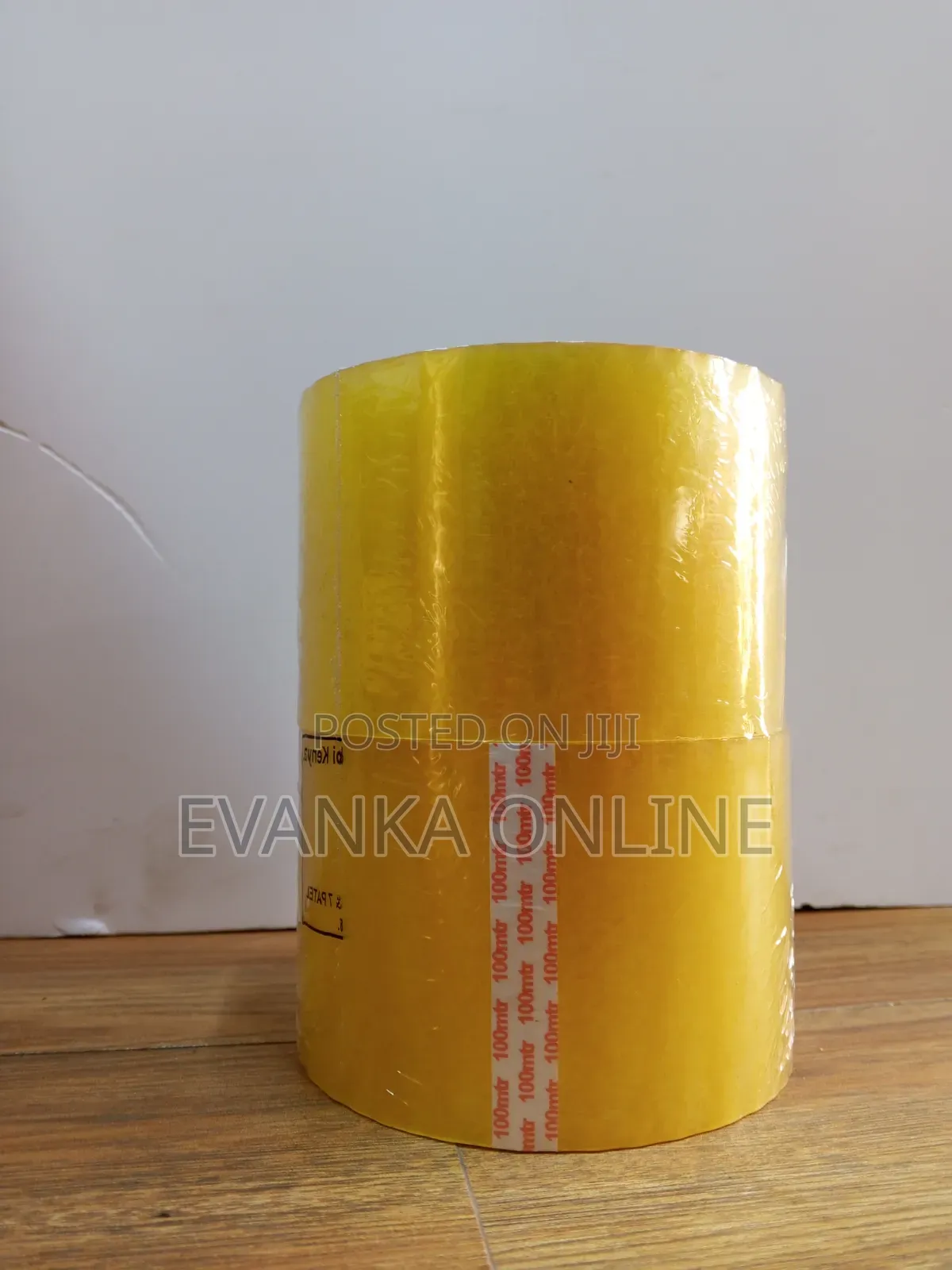 Clear Yellow Tape - 72mmx100m