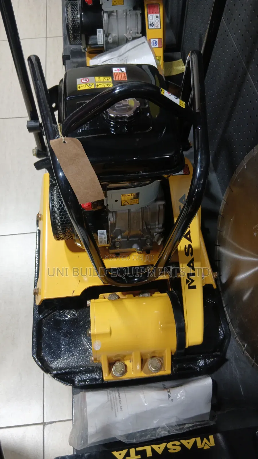 Masalta Forward Plate Compactor Msr90-3r With Robin Engine