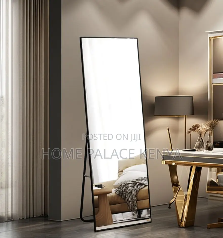 Full-Length Mirror: Lustre Anti Rust Standing Floor Mirror
