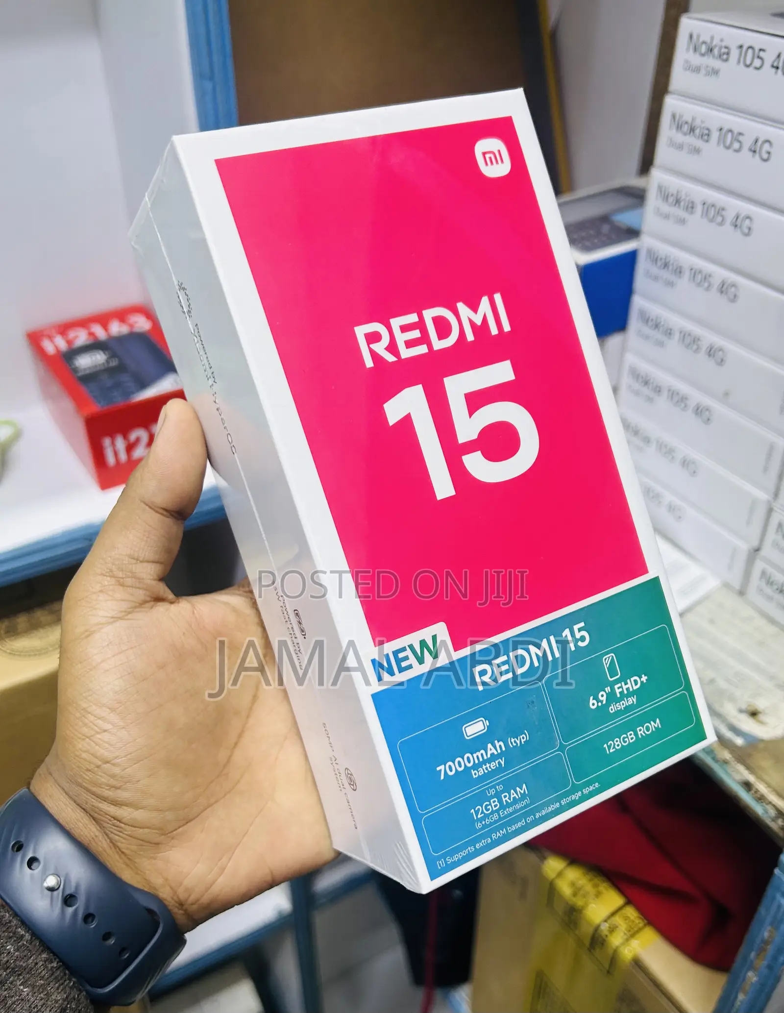 New Xiaomi Redmi 15 256 GB Black