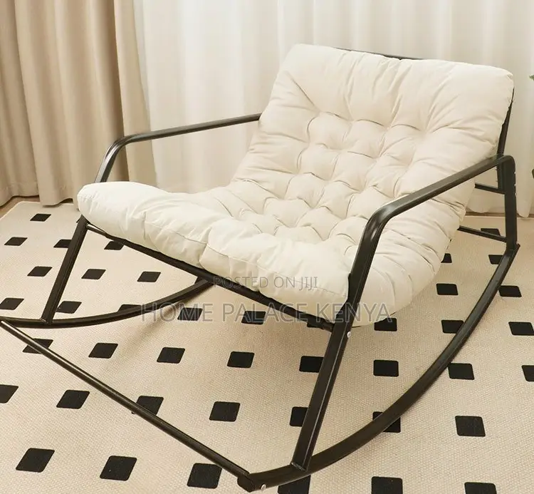 Rocking Chair: Serenity Upholstered Double Rocker