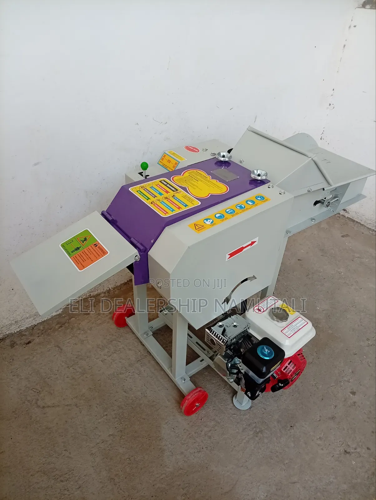 Automatic Feeding Chaff Cutter With 7.5hp Gasoline Engine
