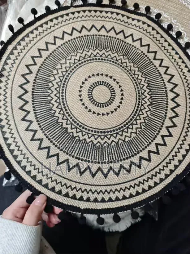 Round Wooven Jute Table Mats