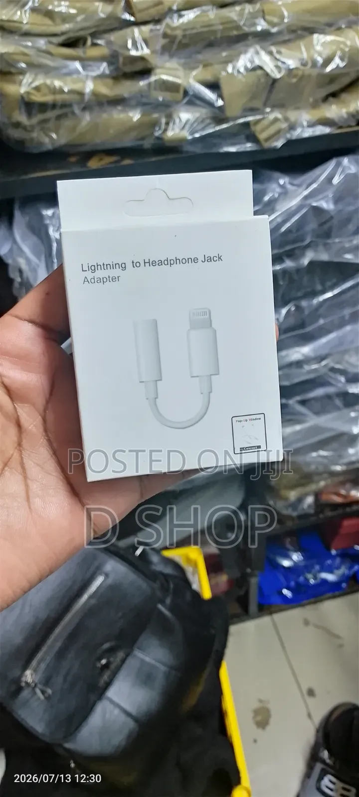 Lightning to Headphones Jack Adapter
