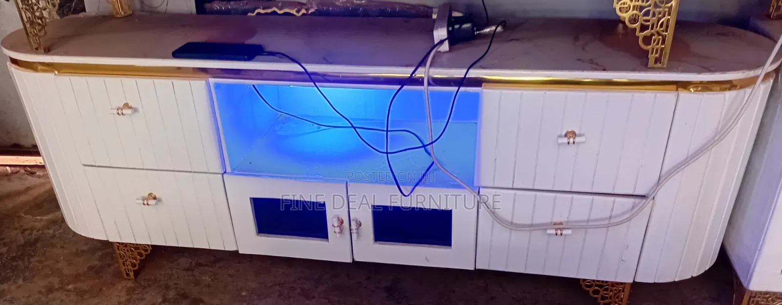 TV Stands With Lightins