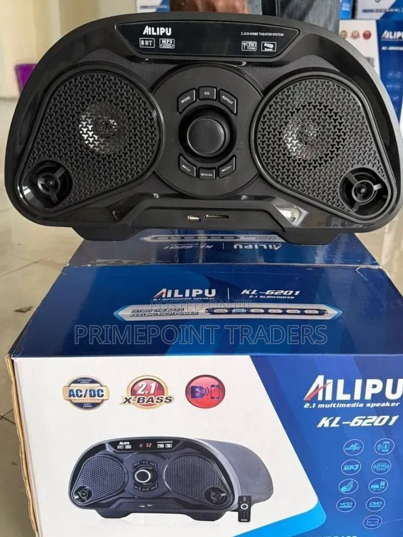 Ailipu 2.1 6201 Boombox – Powerful Home Theatre Speaker System