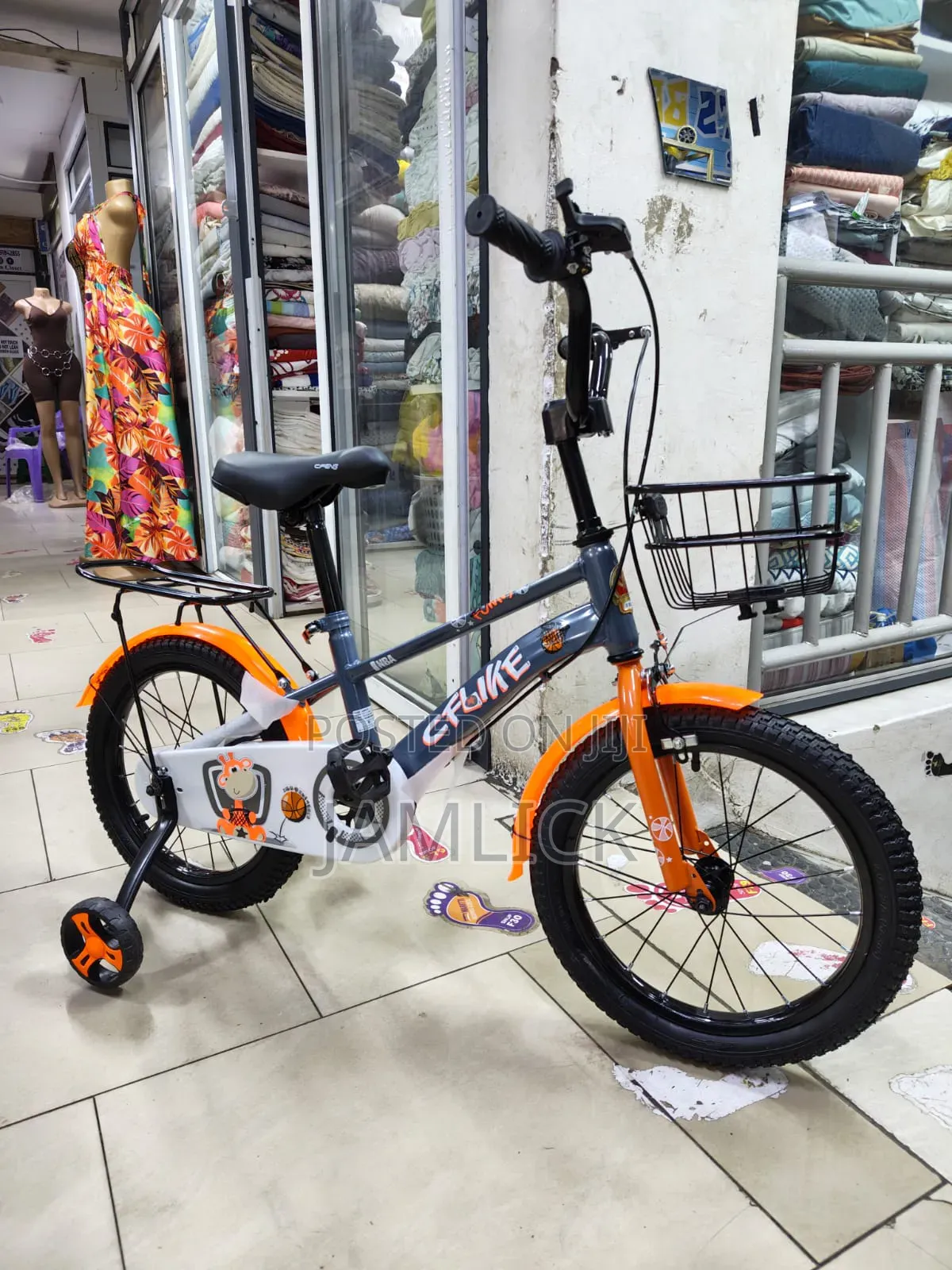 Orange 16-inch Kids Bicycle - Br