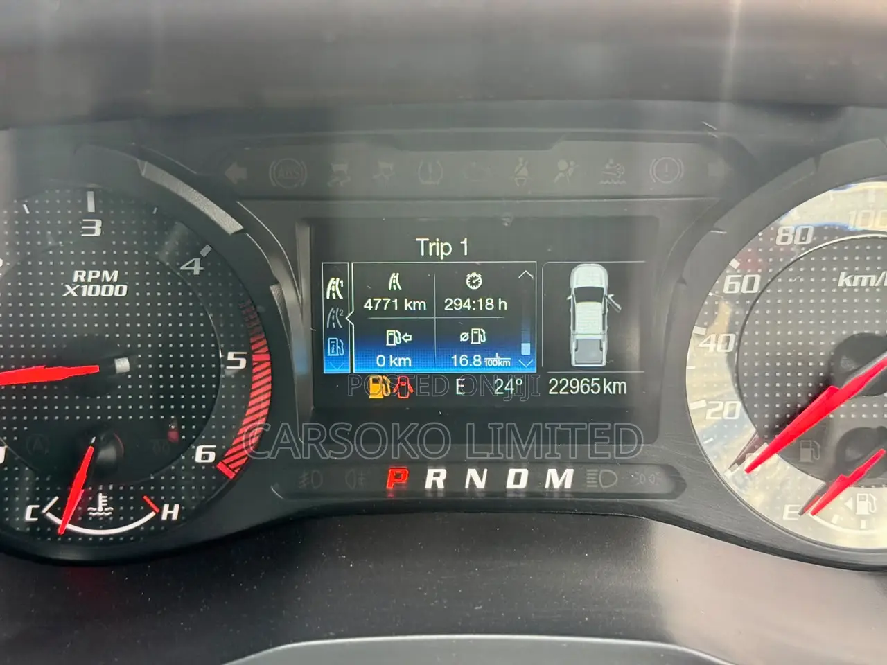 Ford Ranger 2019 Black