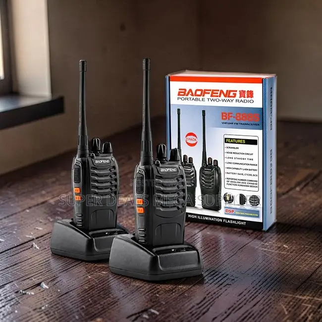 Home Business Use Baofeng Bf-888s 2way Talk Walkie Talkie Radio Calls