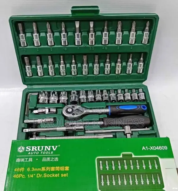 Well Performed 46 Pieces of Socket Wrench/ Best Socket Wrench Set