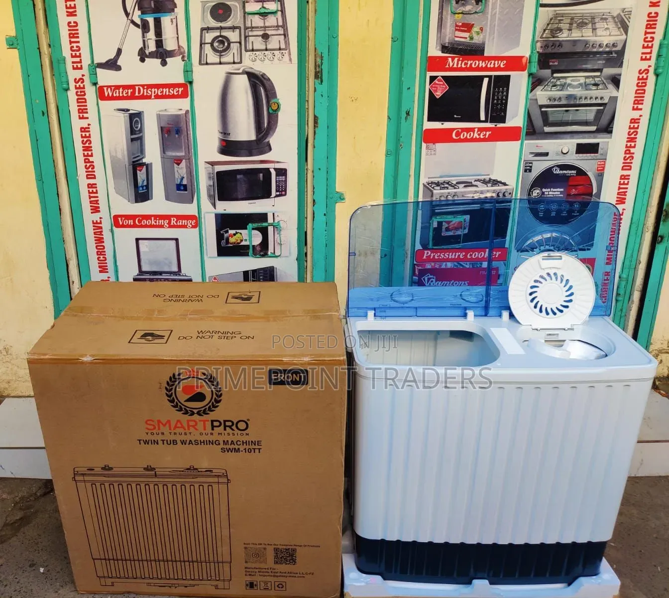 Smartpro 10kg Twin Tub Washing Machine – Smart Solution for Everyday