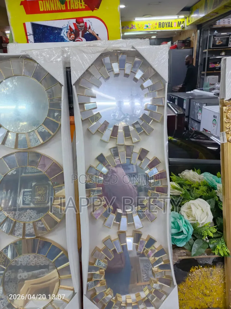3 in 1 Decorative Wall Mirror