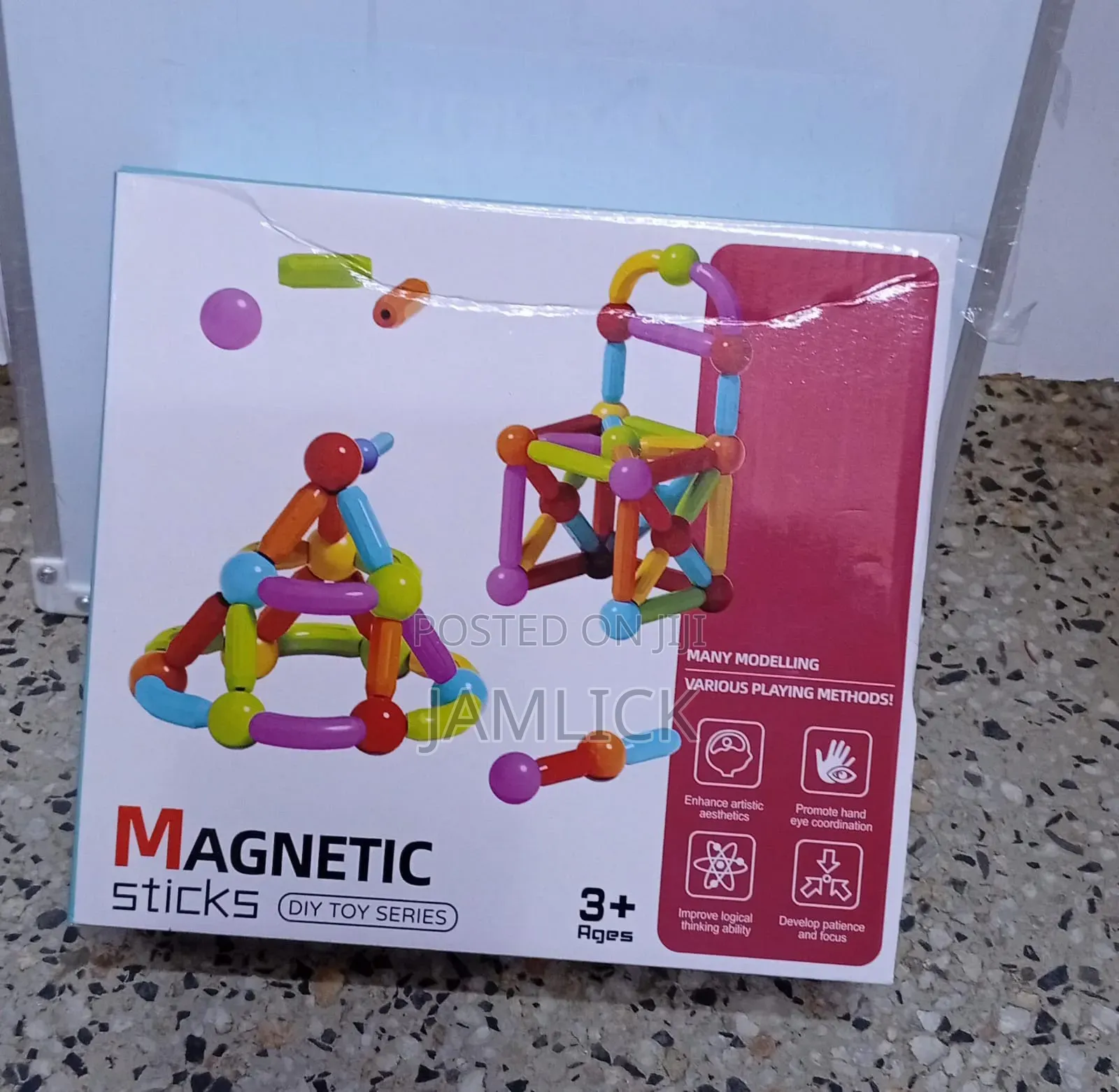 Magnetic Sticks Building Set - Rc