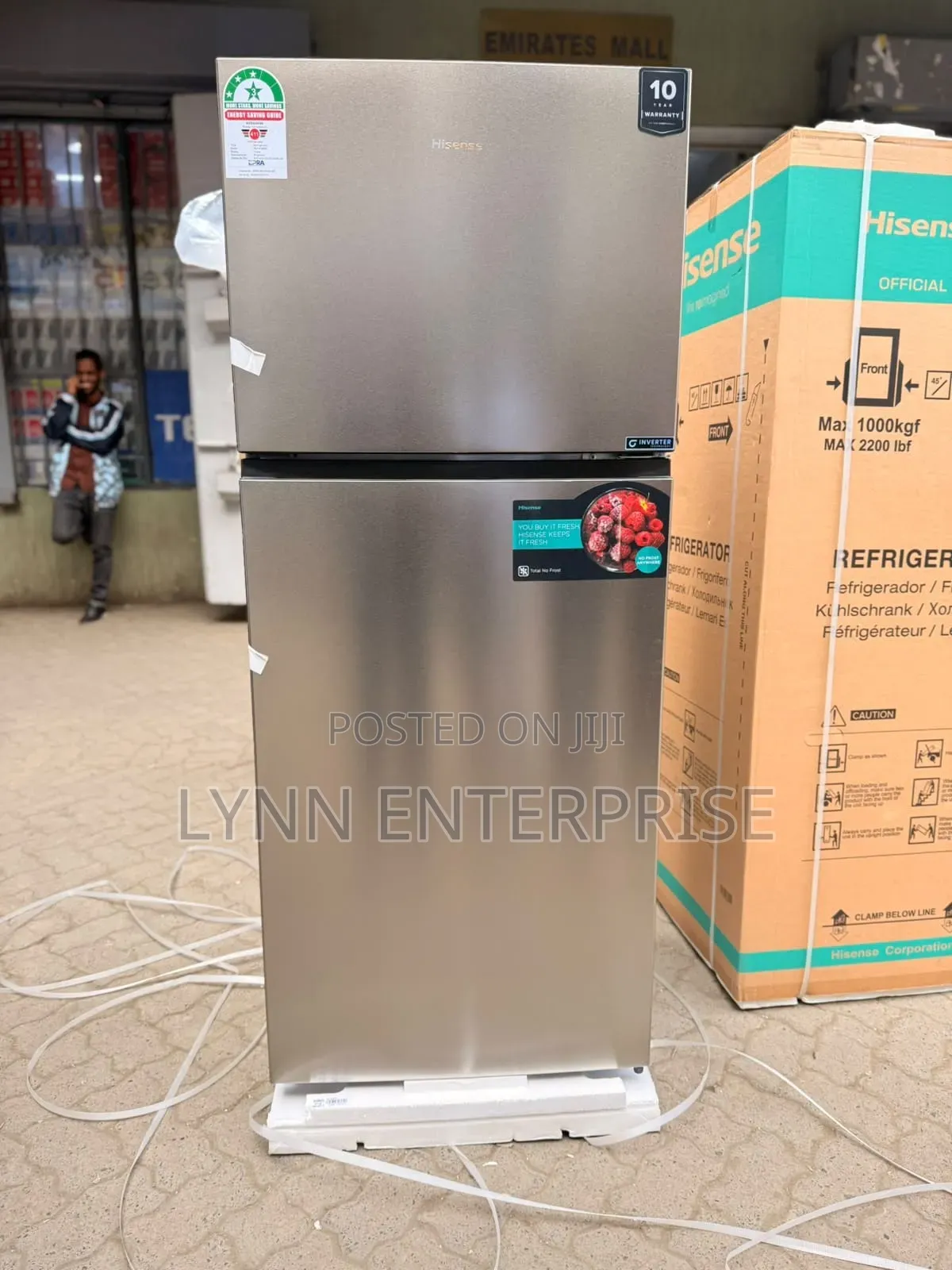 Hisense Refrigerator Ref418dr 424 Litres