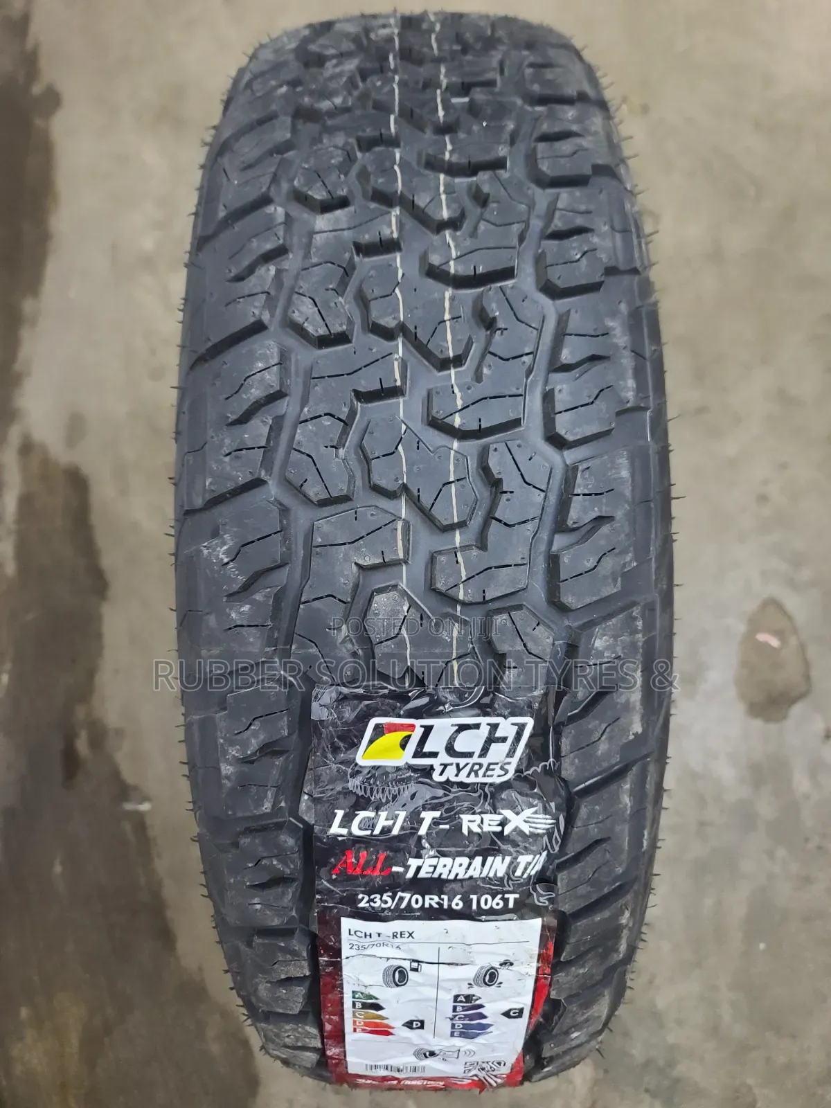 235 /70 R16 LCH Tyres 106t T-Rex All-Terrain