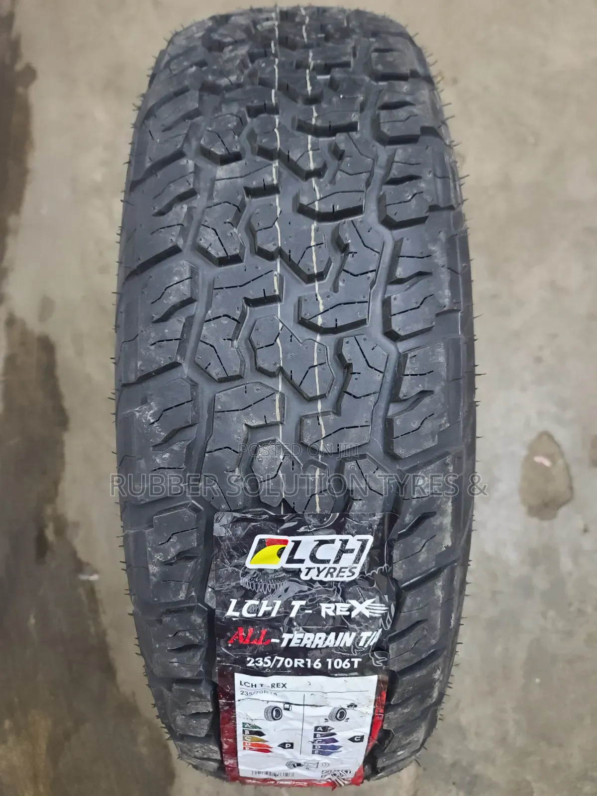 235 /70 R16 LCH Tyres 106t T-Rex All-Terrain