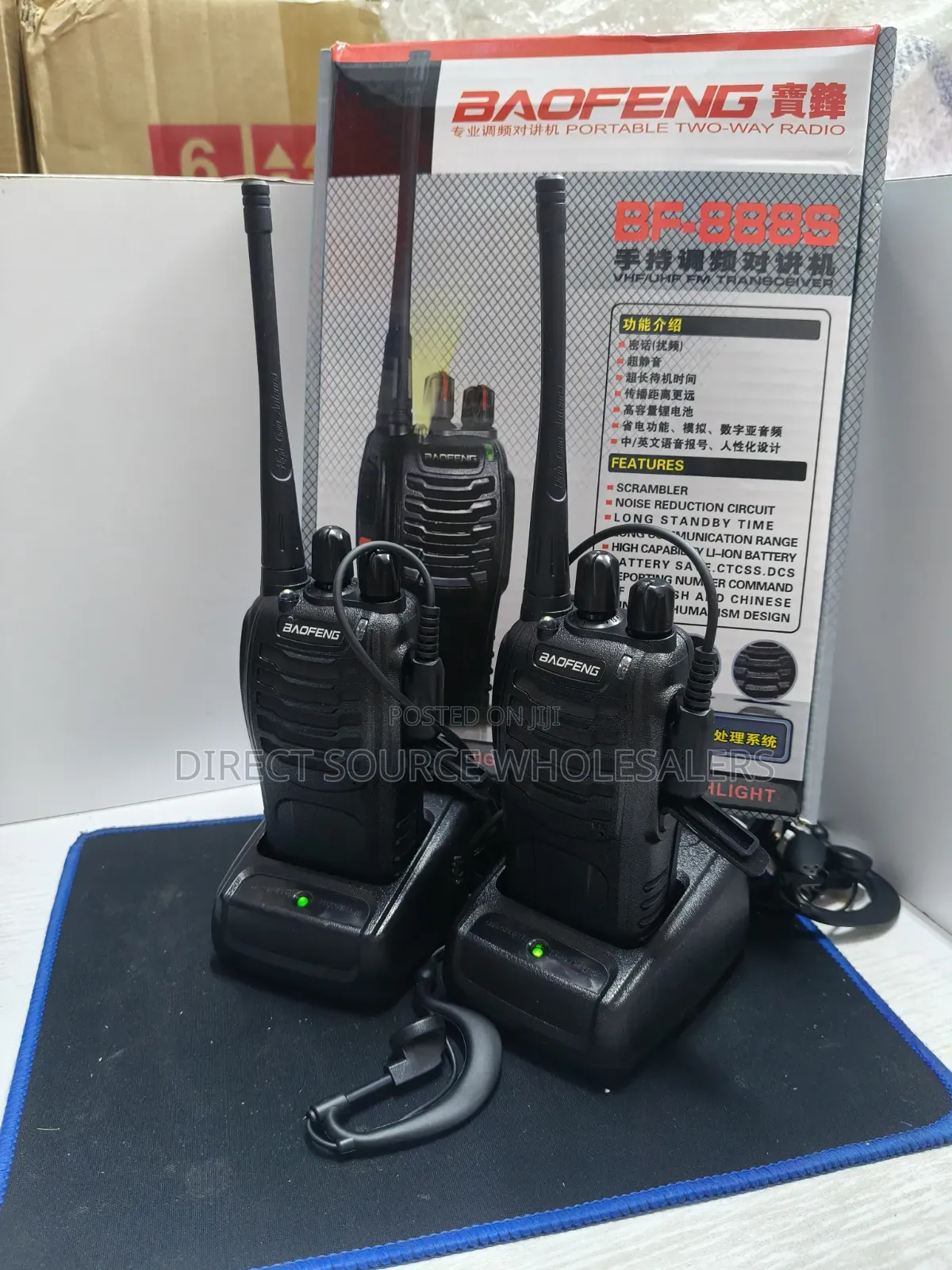 Baofeng Bf-888s Best Walkie Talkie for Construction Sites