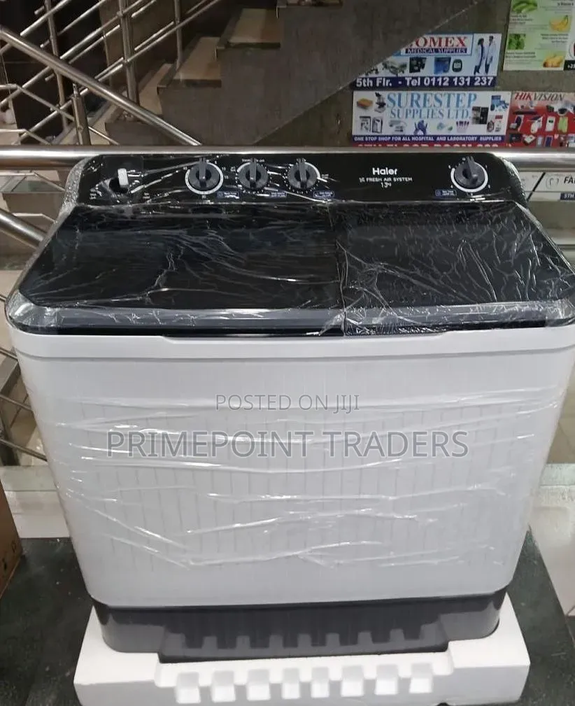 Haier Washing Machine,Large 13kg Capacity for Family Laundry