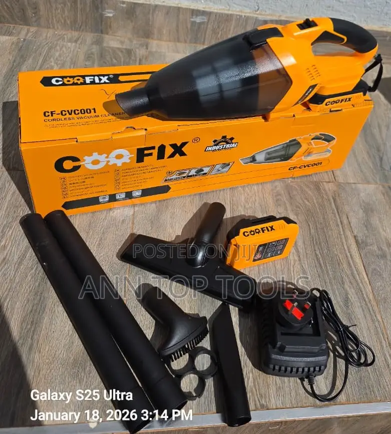 Coofix Cordless Vacuum Cleaner 
(Cf-Cv001)