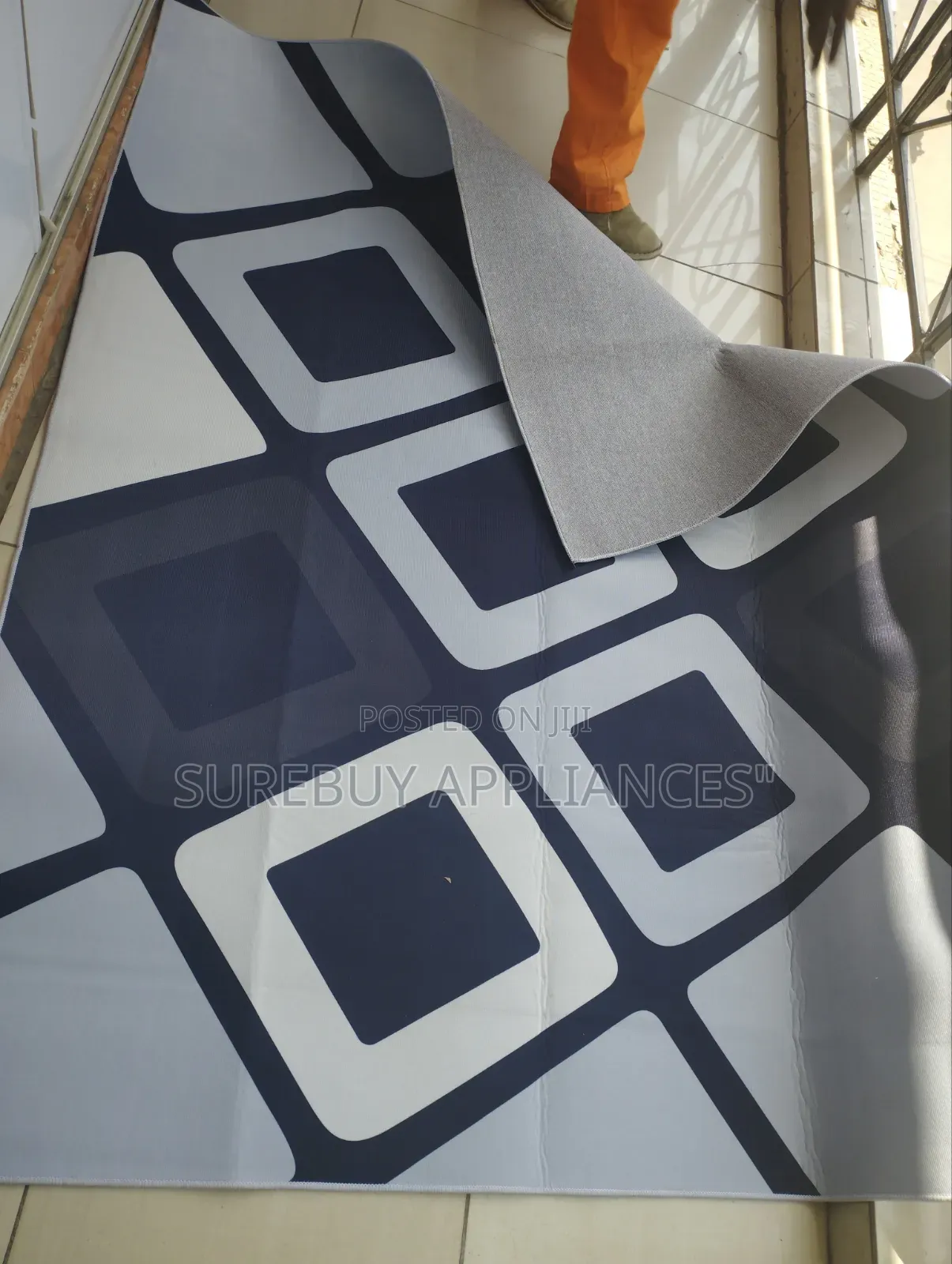 5 by 8 3d Carpet :Non Slip Luxury Modern Art