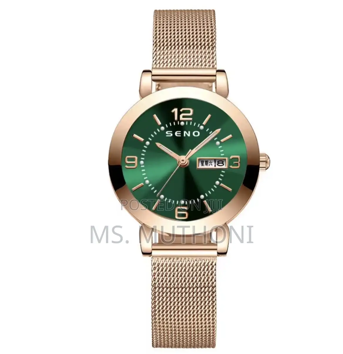 Luxury Seno S027 Elegant Quartz Watch for Ladies